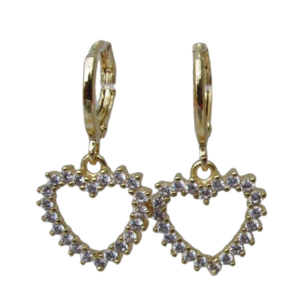 Aretes corazón